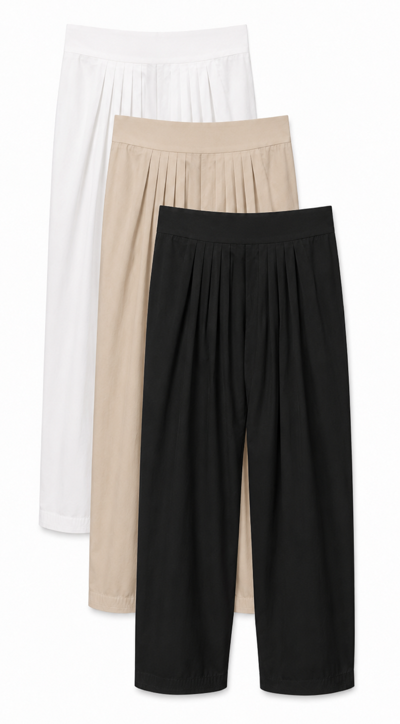 Plain Shalwar (Set of 3)