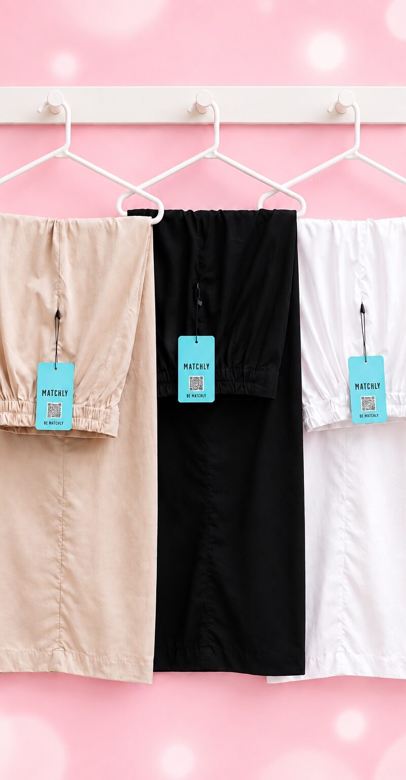 Kids Wide Leg Trousers(Set of 3)