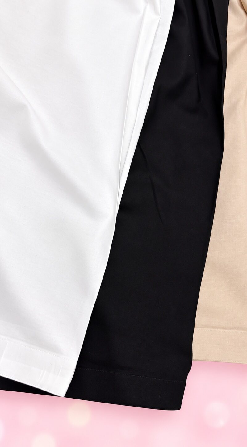 Kids Plain Shalwar (Set of 3)